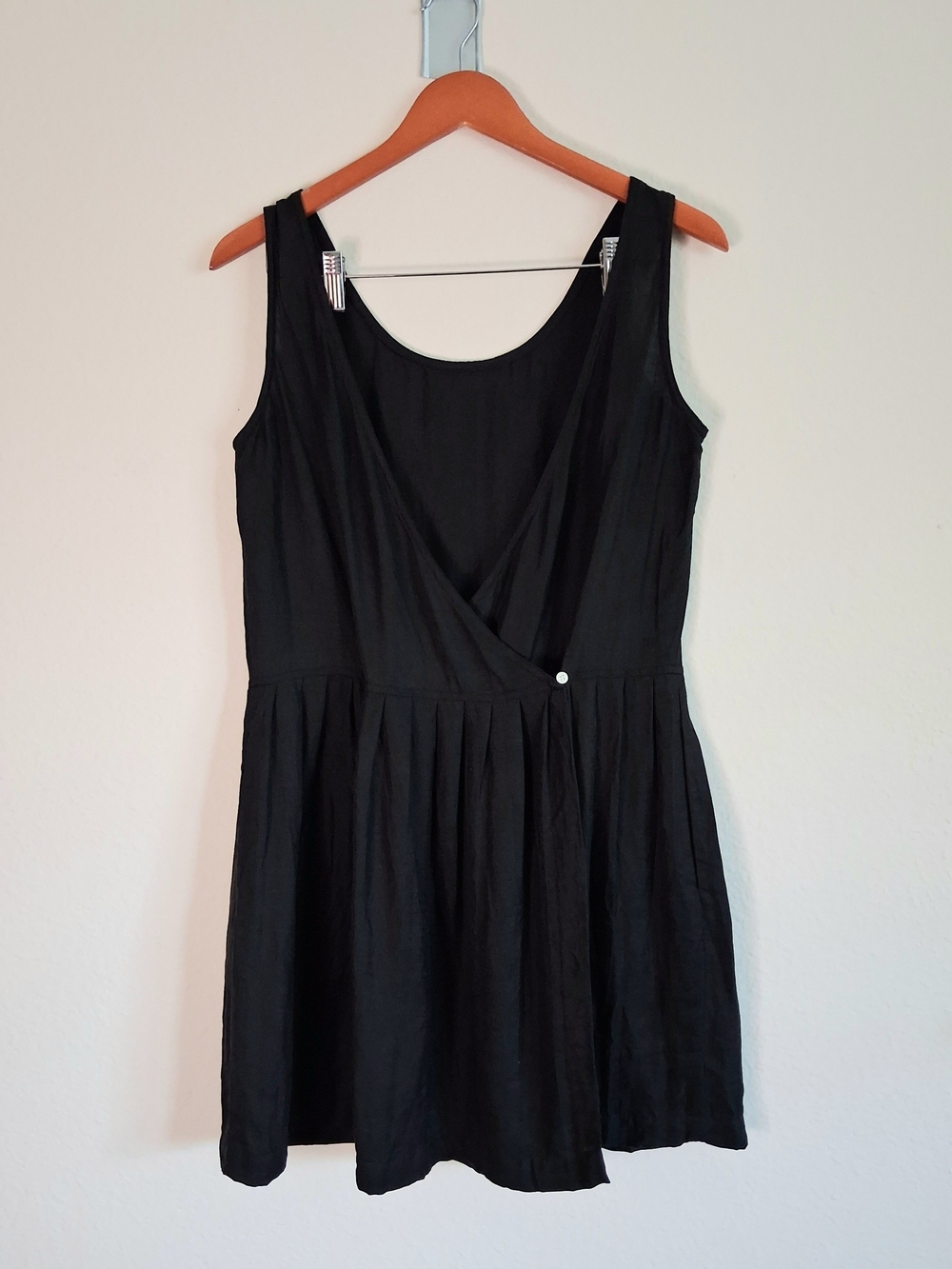 Steven Alan Linen Mini Dress with Pocket - Picture 4 of 9